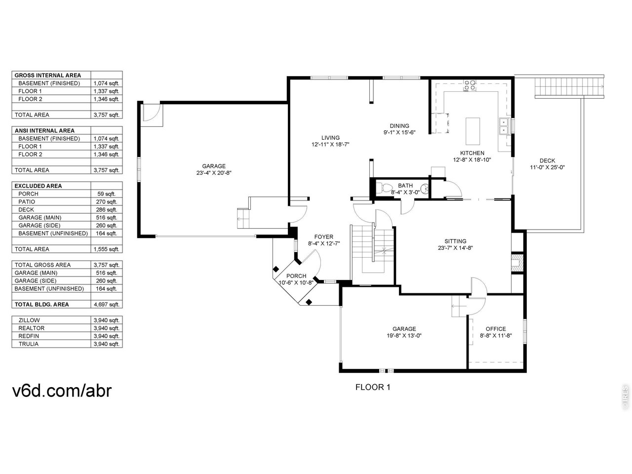 1901 74th Avenue Greeley, CO 80634 - Photo 49 of 50 Main Level Floor Plan