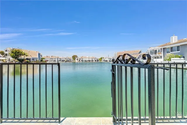 a view of a balcony with an outdoor space