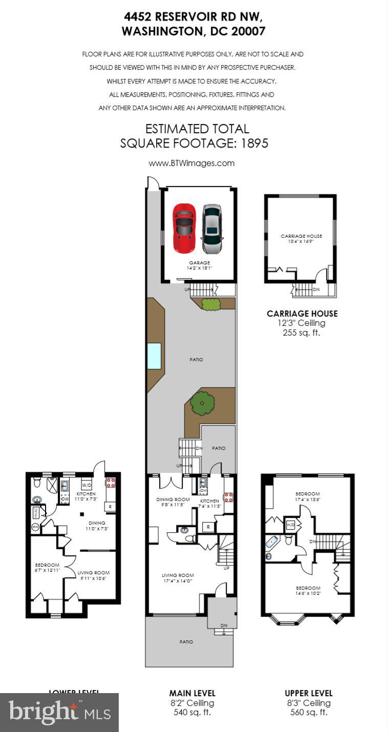 4452 Reservoir Road Northwest Washington, DC 20007 - Photo 33 of 33 Floorplan