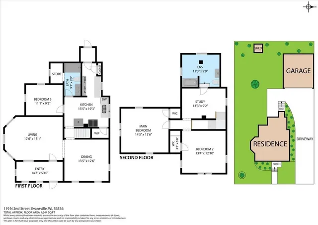 $314,900 | 119 North 2nd Street, Evansville, WI 53536