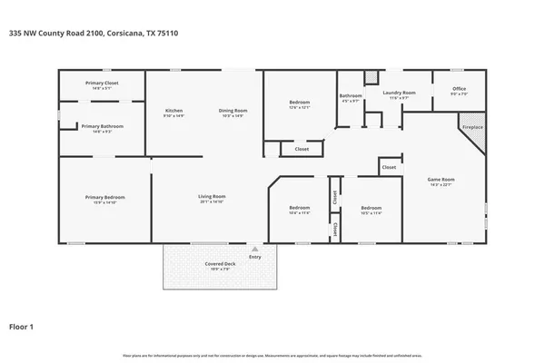 $269,999 | 335 Northwest County Road 2100, Corsicana, TX 75110