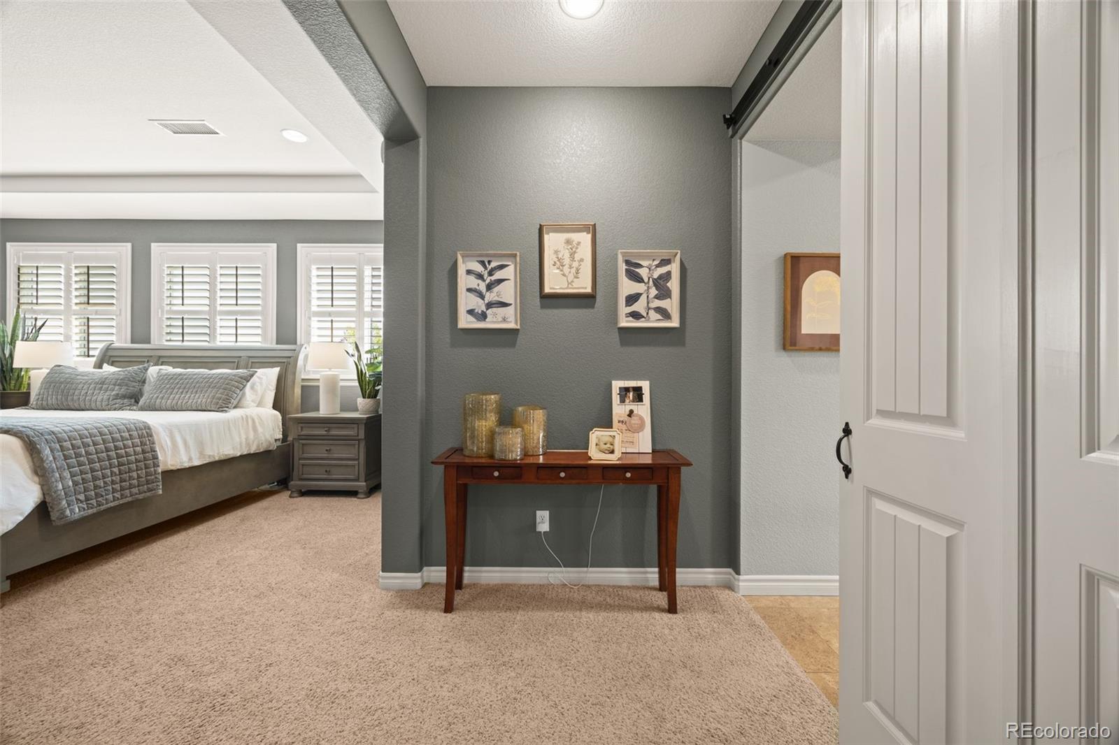 10466 Marigold Court Highlands Ranch, CO 80126 - Photo 15 of 50 a bedroom with a bed and window