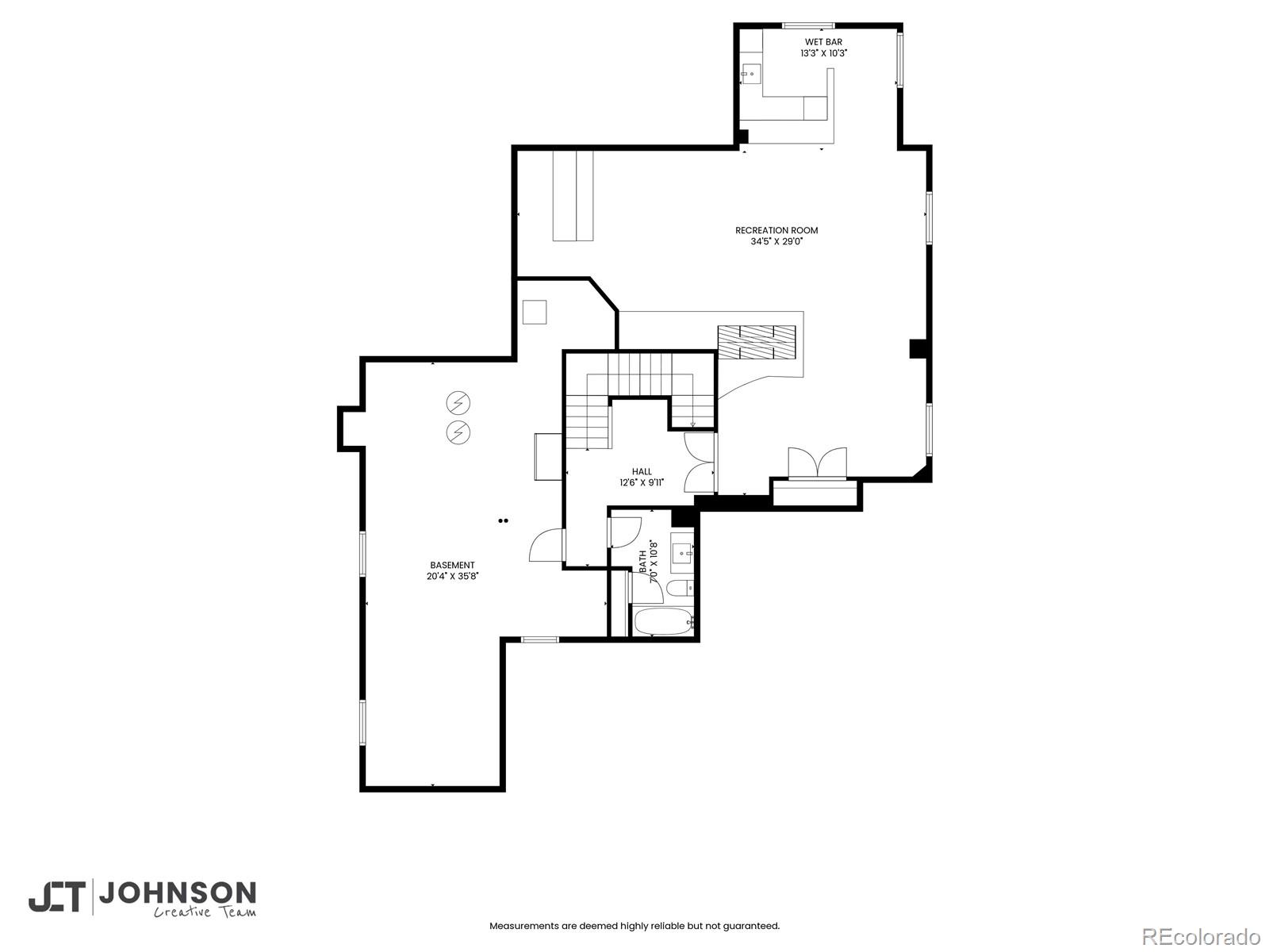 10466 Marigold Court Highlands Ranch, CO 80126 - Photo 48 of 50 a picture of floor plan
