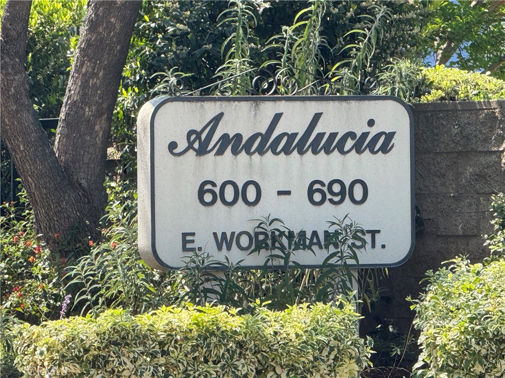 a view of sign board