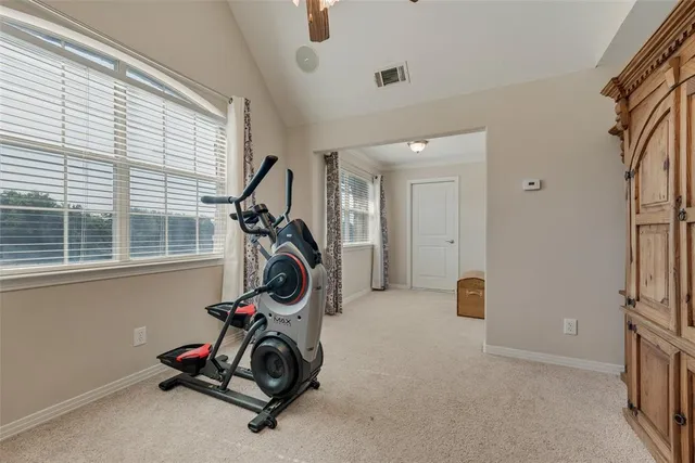 a terrace with outdoor space