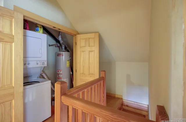 a view of front door of house