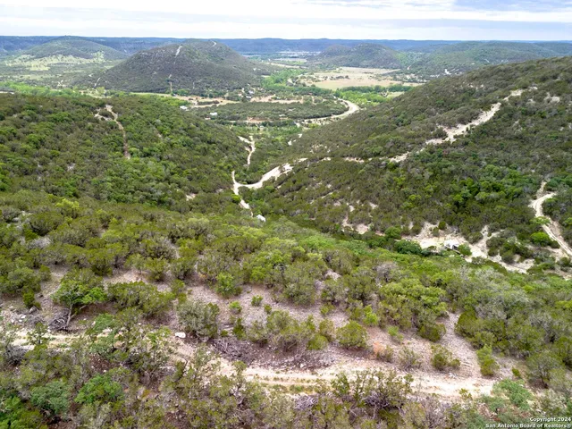 a view of city and mountain