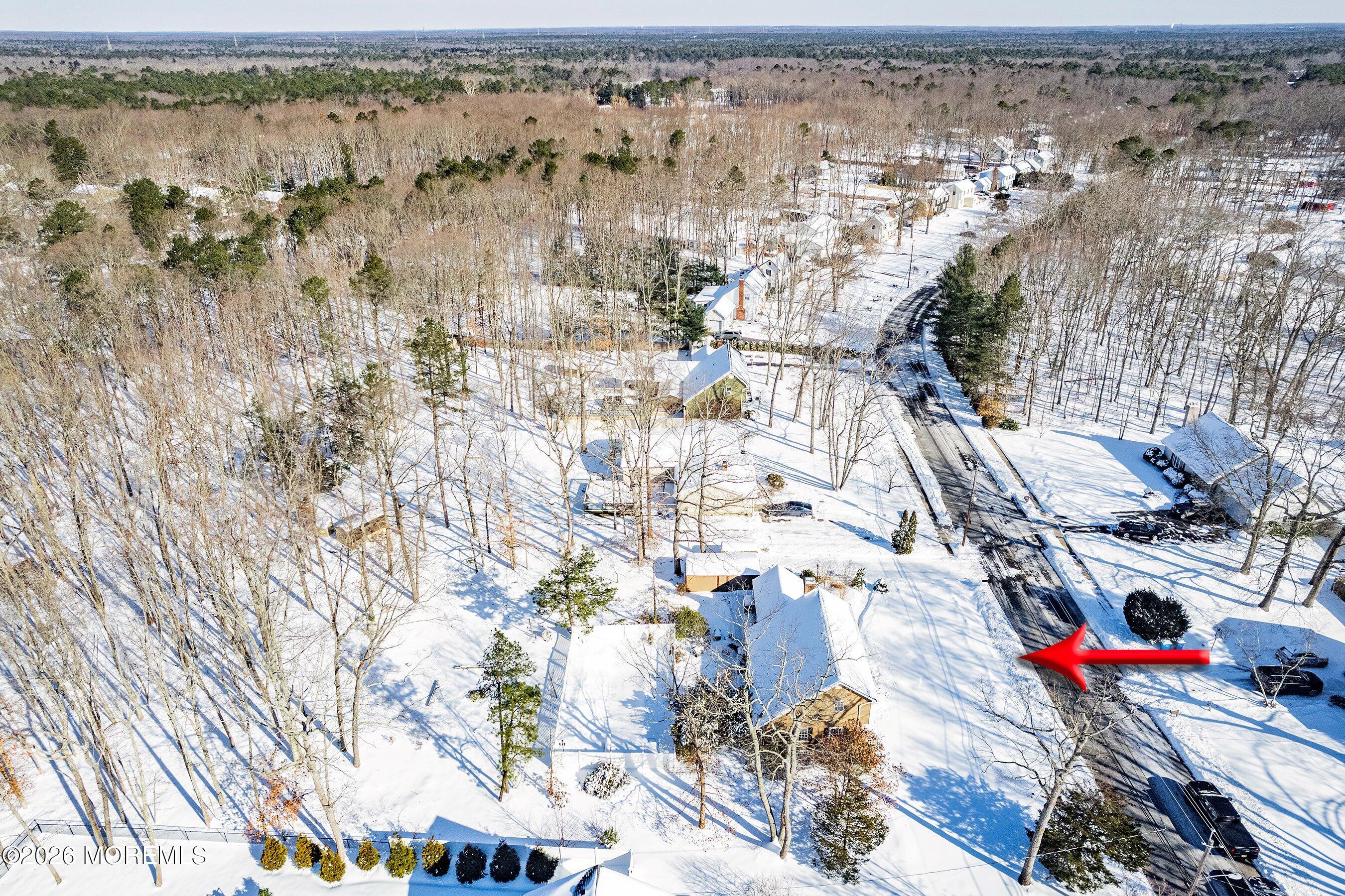 844 Miller Avenue Jackson, NJ 08527 - Photo 44 of 44 36-Left Aerial with arrow