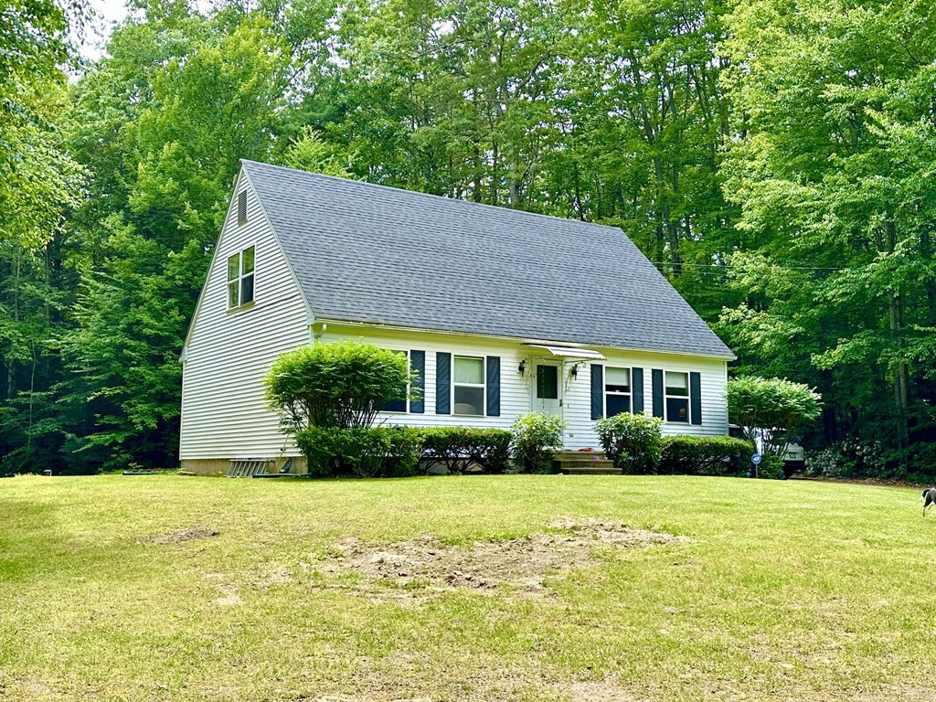 1388 Westhampton Road Northampton, MA 01062 - Photo 1 of 28 a house view with a garden space