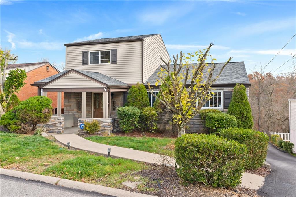 459 East Garden Road Pittsburgh, PA 15227 - Photo 24 of 33 a front view of a house with garden