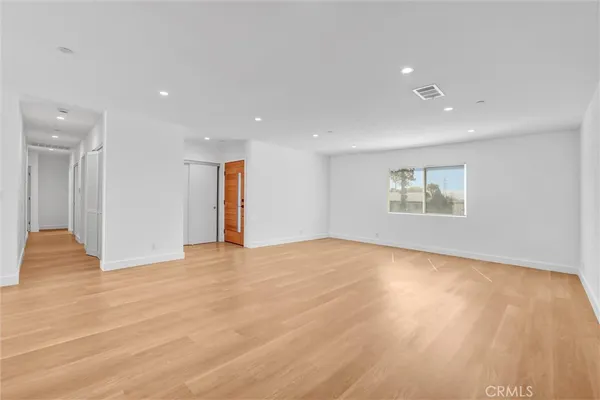 wooden floor in a room