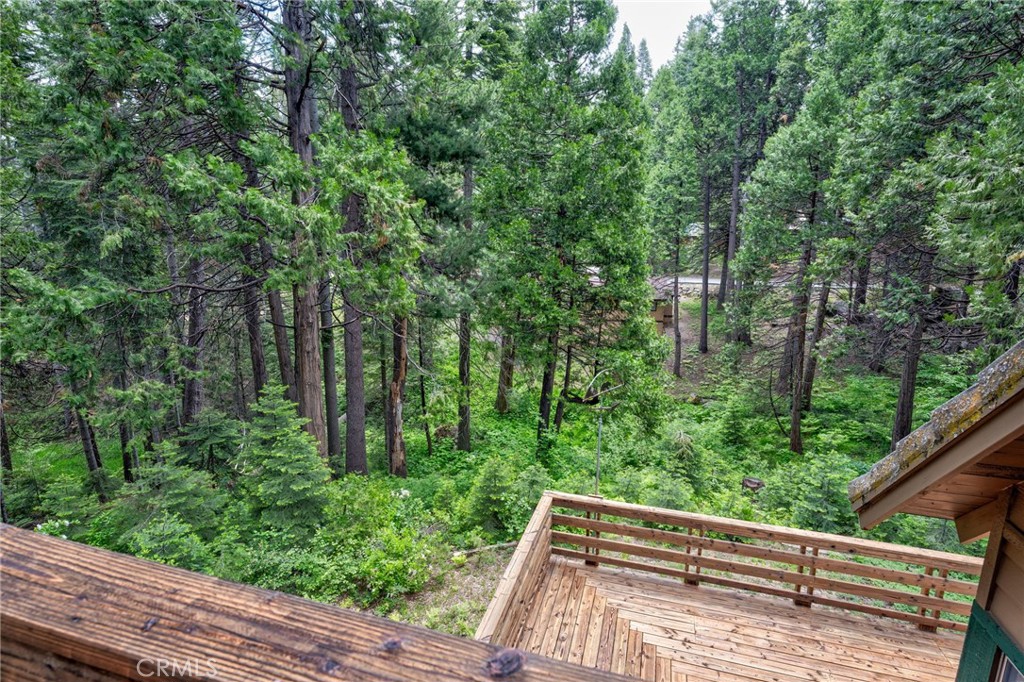 7663 Forest Drive Fish Camp, CA 93623 - Photo 27 of 43 a view of a yard with plants and large trees