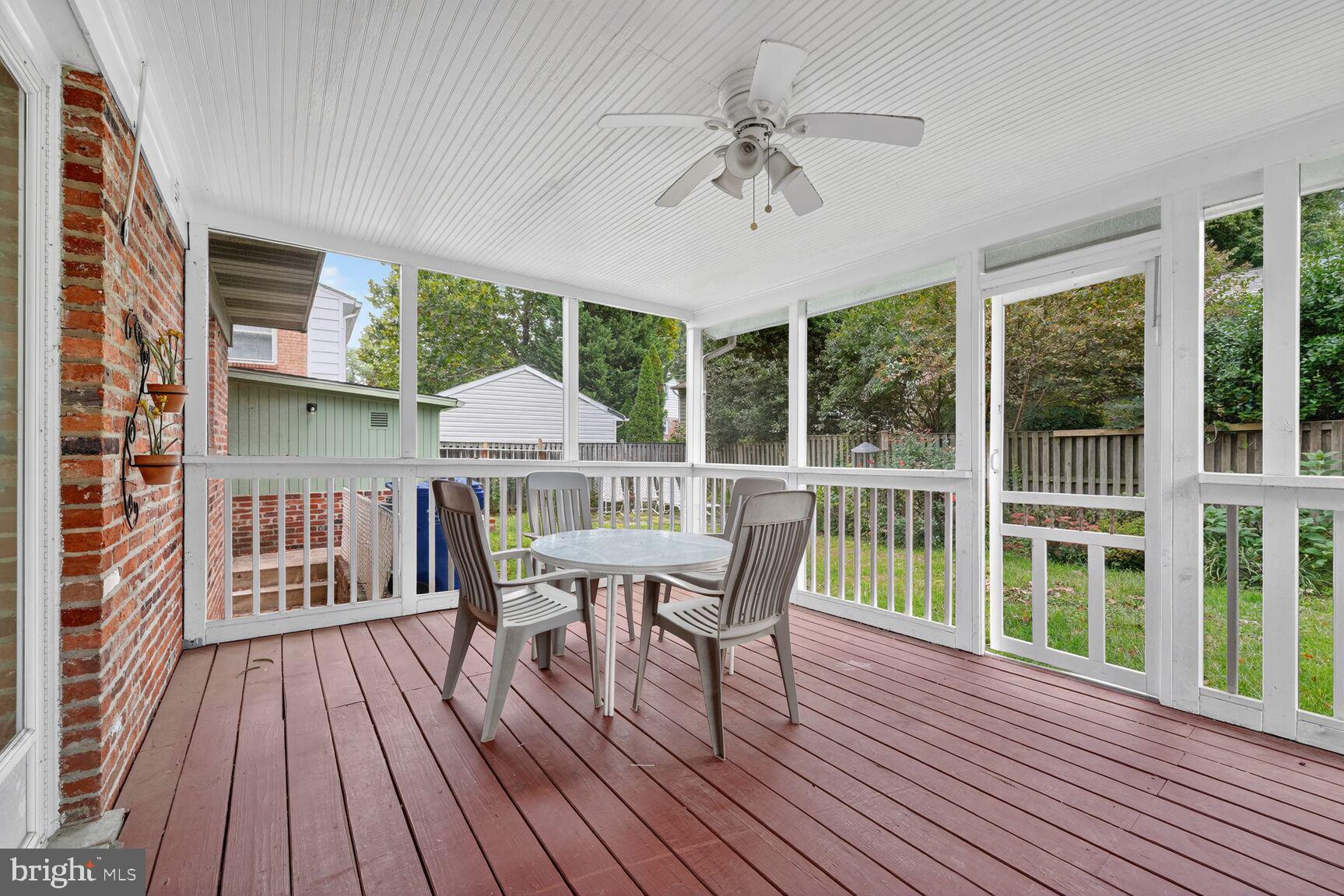 10317 Dickens Avenue Bethesda, MD 20814 - Photo 23 of 35 Screened Porch