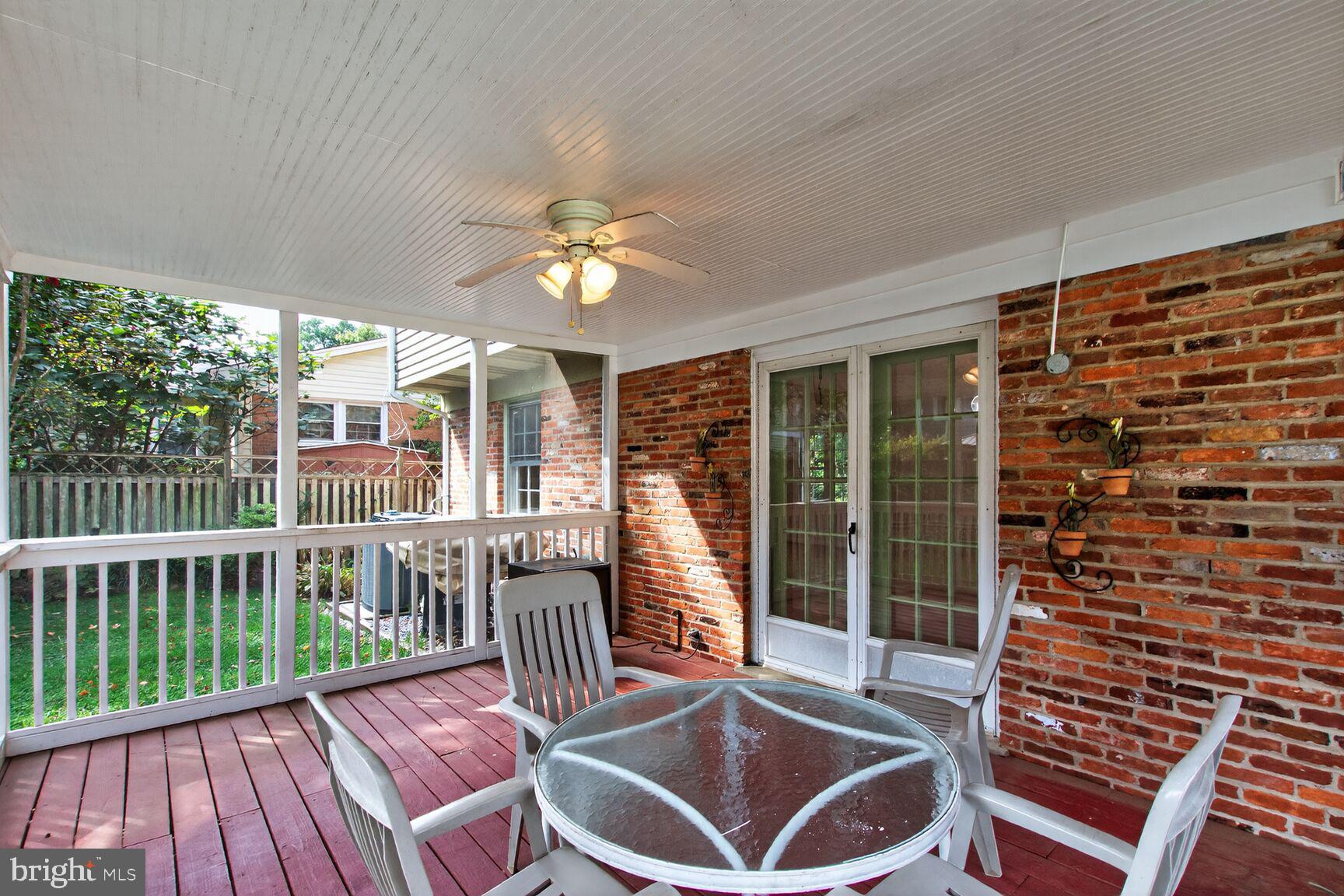 10317 Dickens Avenue Bethesda, MD 20814 - Photo 24 of 35 Screened Porch
