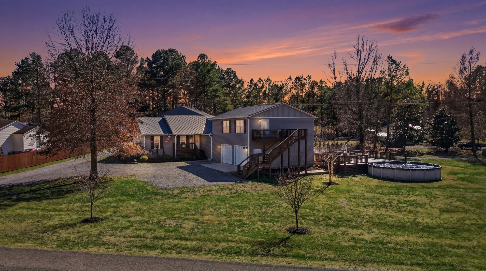 32 McGee Road McMinnville, TN 37110 - Photo 48 of 56 a view of a house with backyard and sitting area