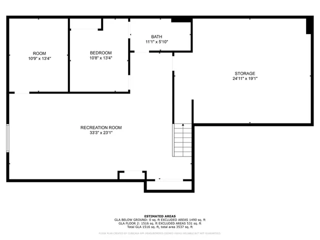 a picture of a wall with a white building