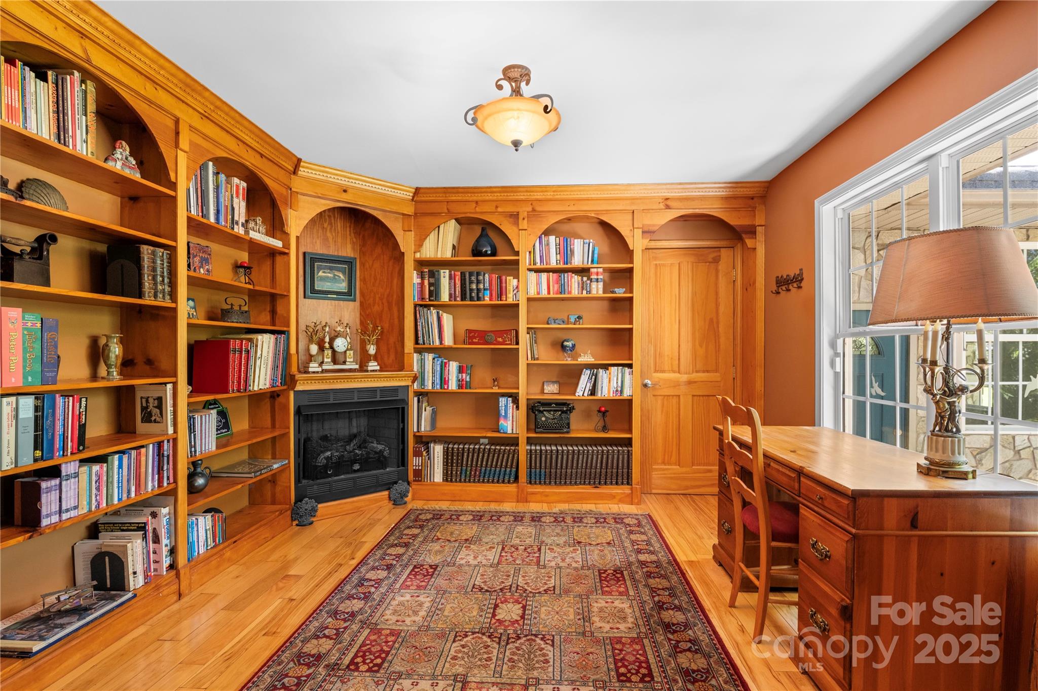 3 Northwood Road Asheville, NC 28804 - Photo 13 of 48 a view of living room with furniture and book shelf