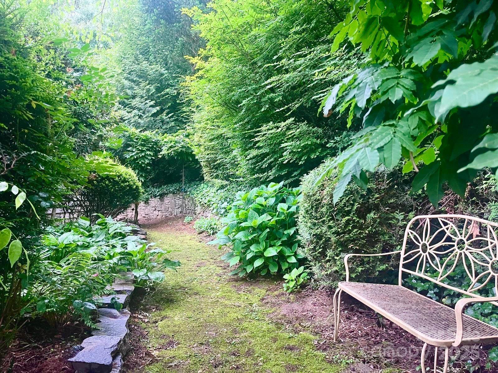3 Northwood Road Asheville, NC 28804 - Photo 44 of 48 a view of outdoor space and garden