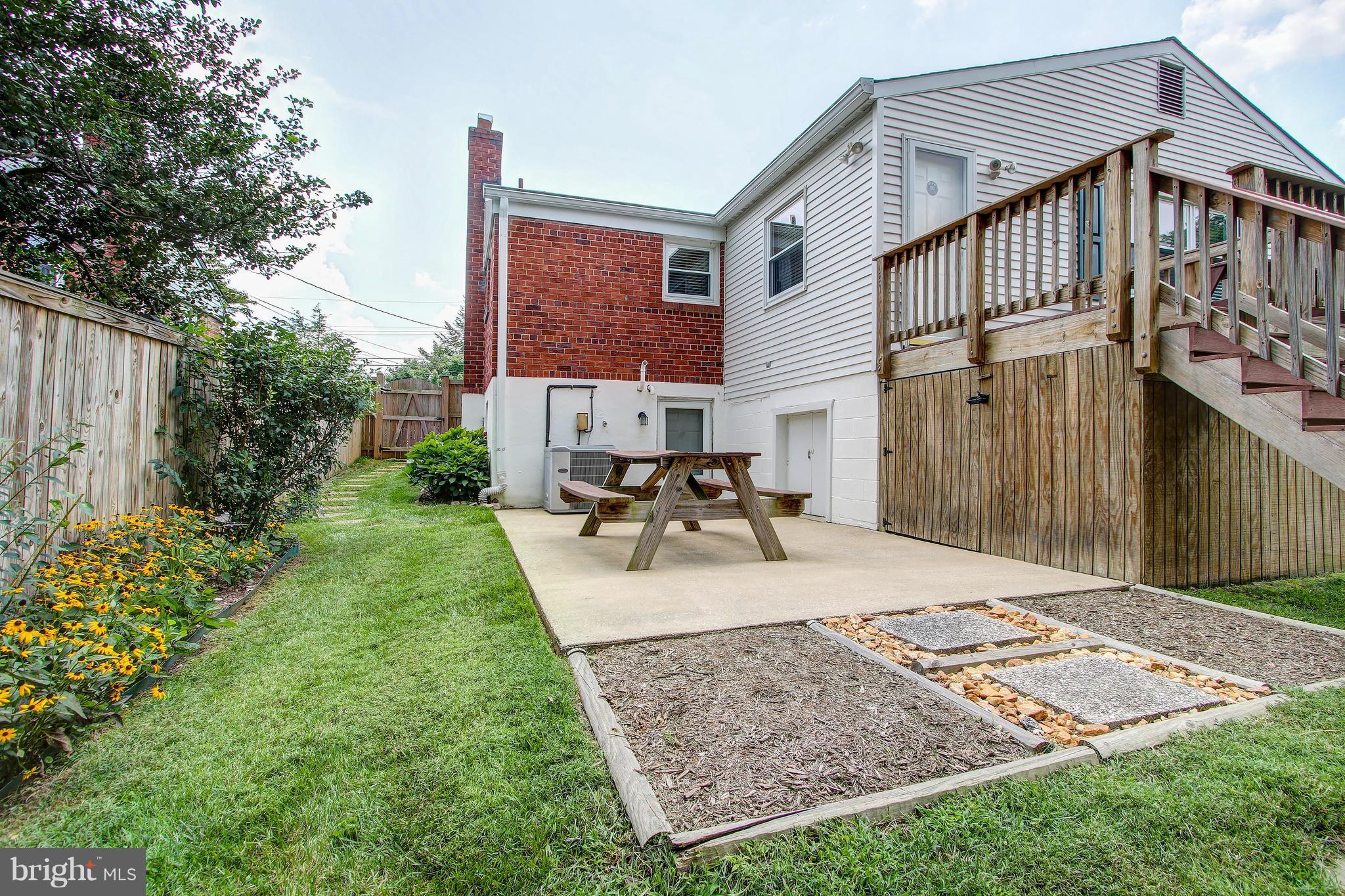 4707 Topping Road Rockville, MD 20852 - Photo 30 of 30 Walkout lower level. Patio. Storage below addition