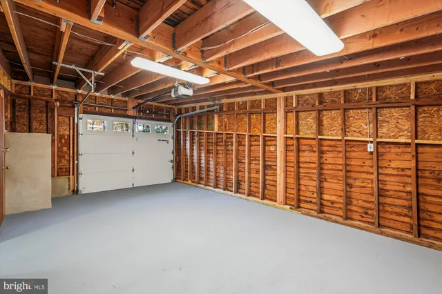 a view of a room with storage and utility