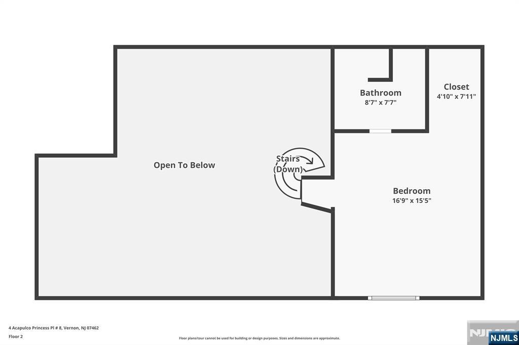 4 Acapulco Princess, Unit 8 Vernon, NJ 07462 - Photo 23 of 23 a picture of a floor plan