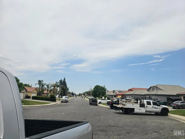 a car parked on the side of the road