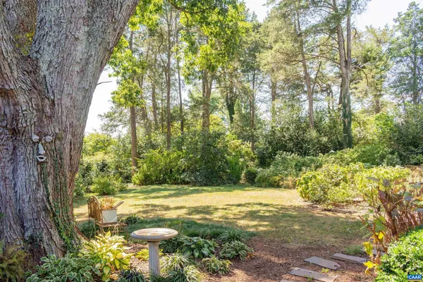 a view of yard with green space