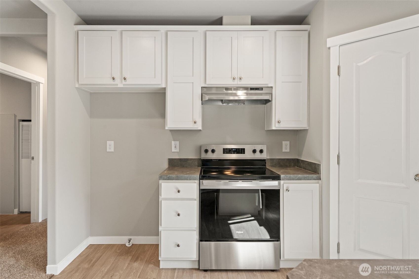 74 Butterfly Lane Sequim, WA 98382 - Photo 11 of 34 a kitchen with stainless steel appliances granite countertop a stove and a refrigerator