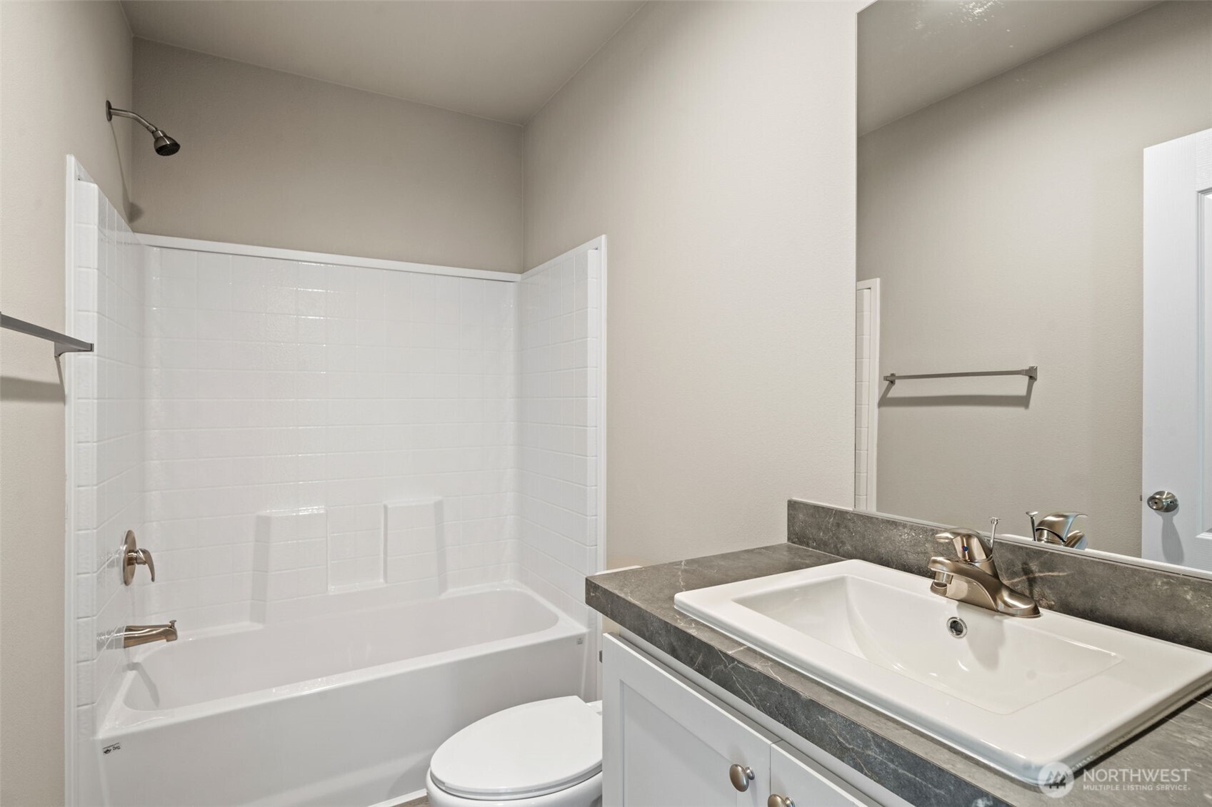 74 Butterfly Lane Sequim, WA 98382 - Photo 14 of 34 a bathroom with a sink toilet and shower