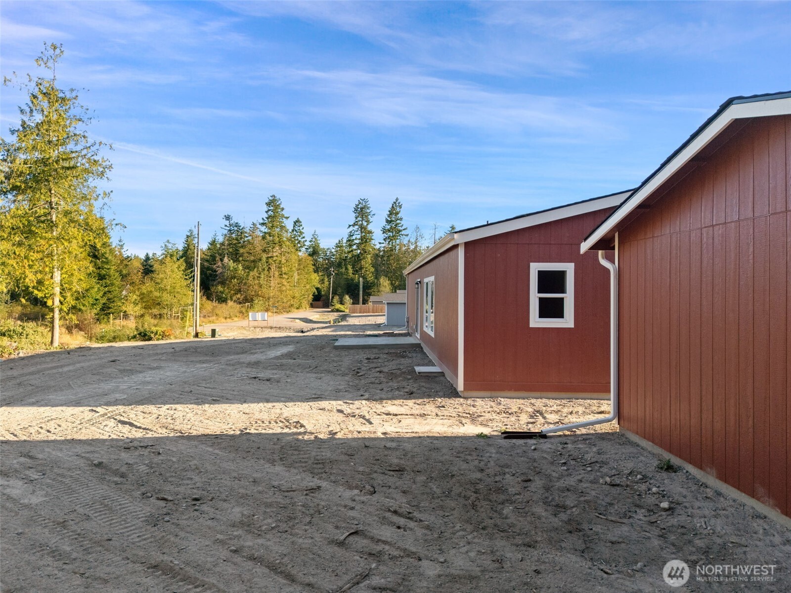 74 Butterfly Lane Sequim, WA 98382 - Photo 30 of 34 a view of backyard of the house