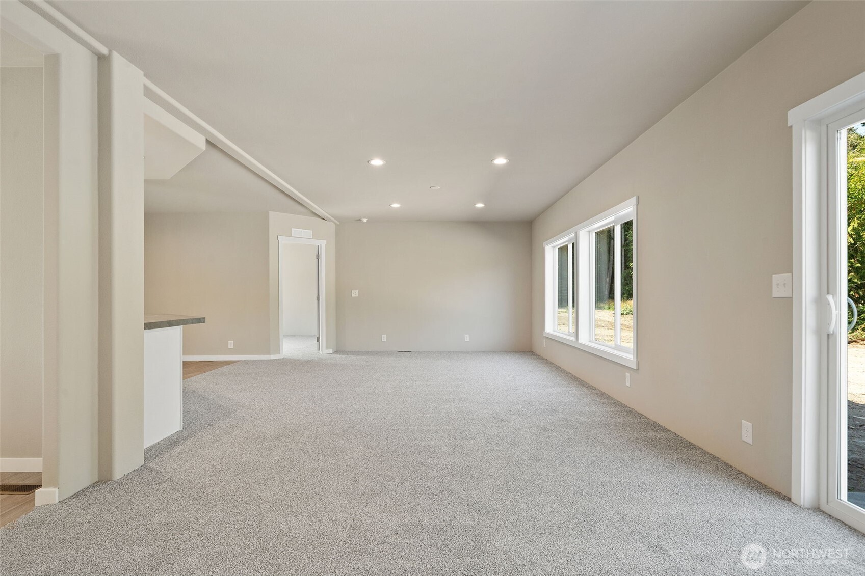 74 Butterfly Lane Sequim, WA 98382 - Photo 10 of 34 a view of an empty room with a window