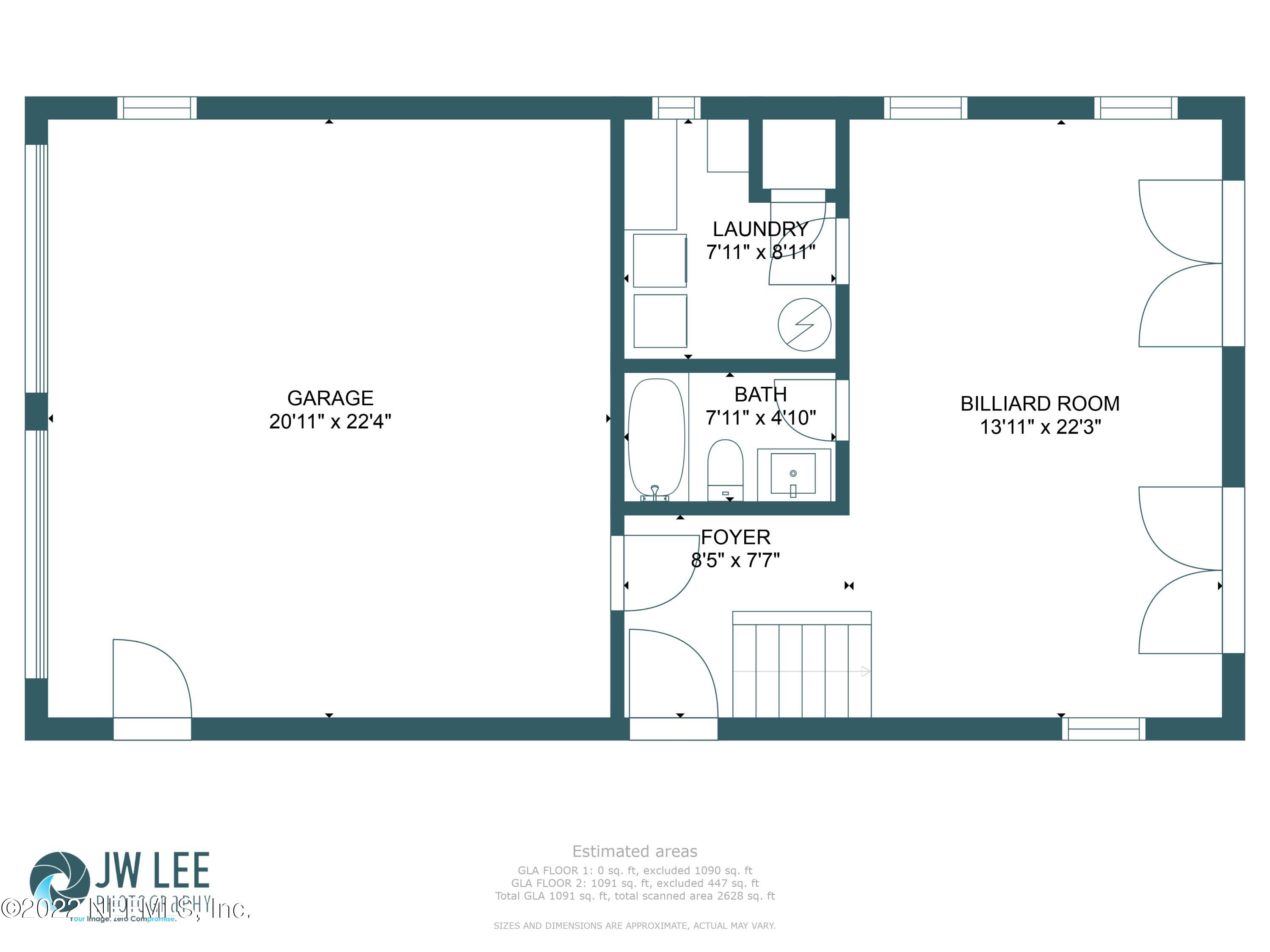 115 Riverside Way San Mateo, FL 32187 - Photo 40 of 40 3-115Riverside Way-single-floor-dim_0