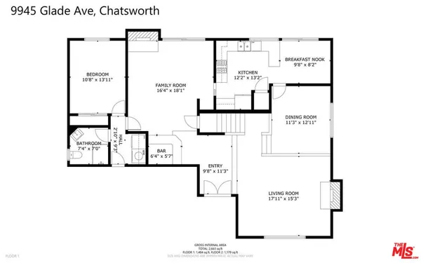 $1,050,000 | 9945 Glade Avenue, Chatsworth, CA 91311