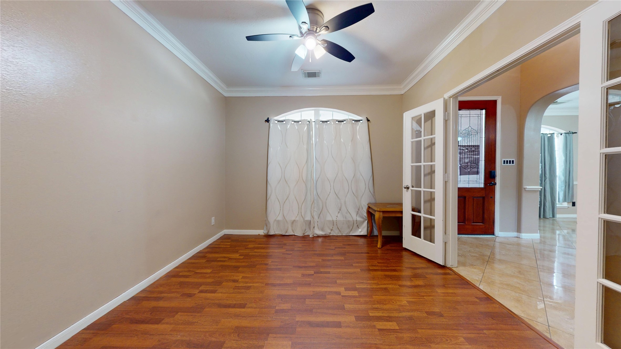 21050 Florette Lane Spring, TX 77388 - Photo 18 of 50 wooden floor in an empty room with a window