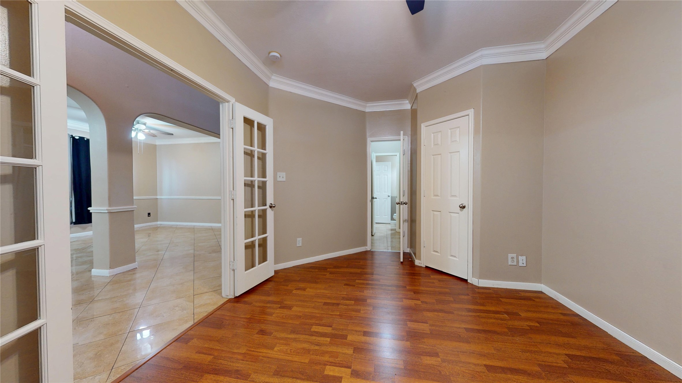 21050 Florette Lane Spring, TX 77388 - Photo 19 of 50 a view of empty room with wooden floor