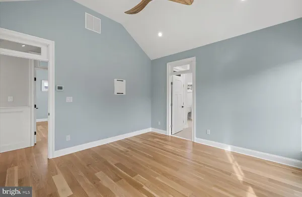 wooden floor in an empty room