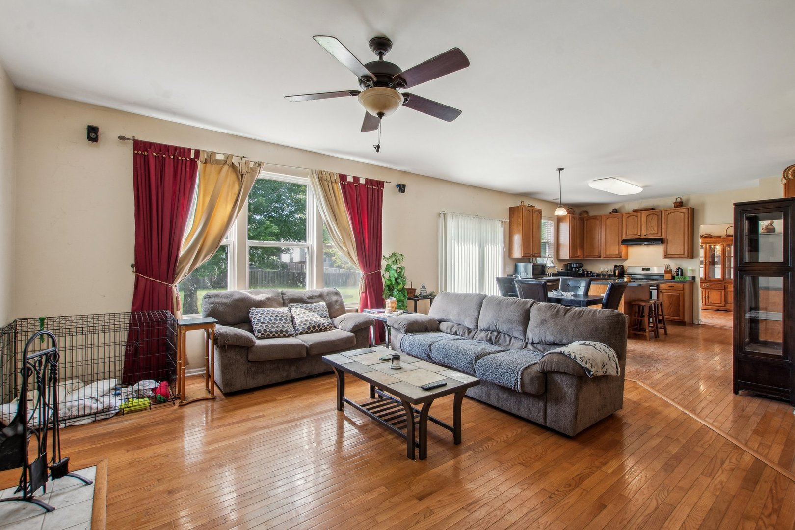 2673 Rourke Drive Aurora, IL 60503 - Photo 3 of 37 a living room with furniture and a large window