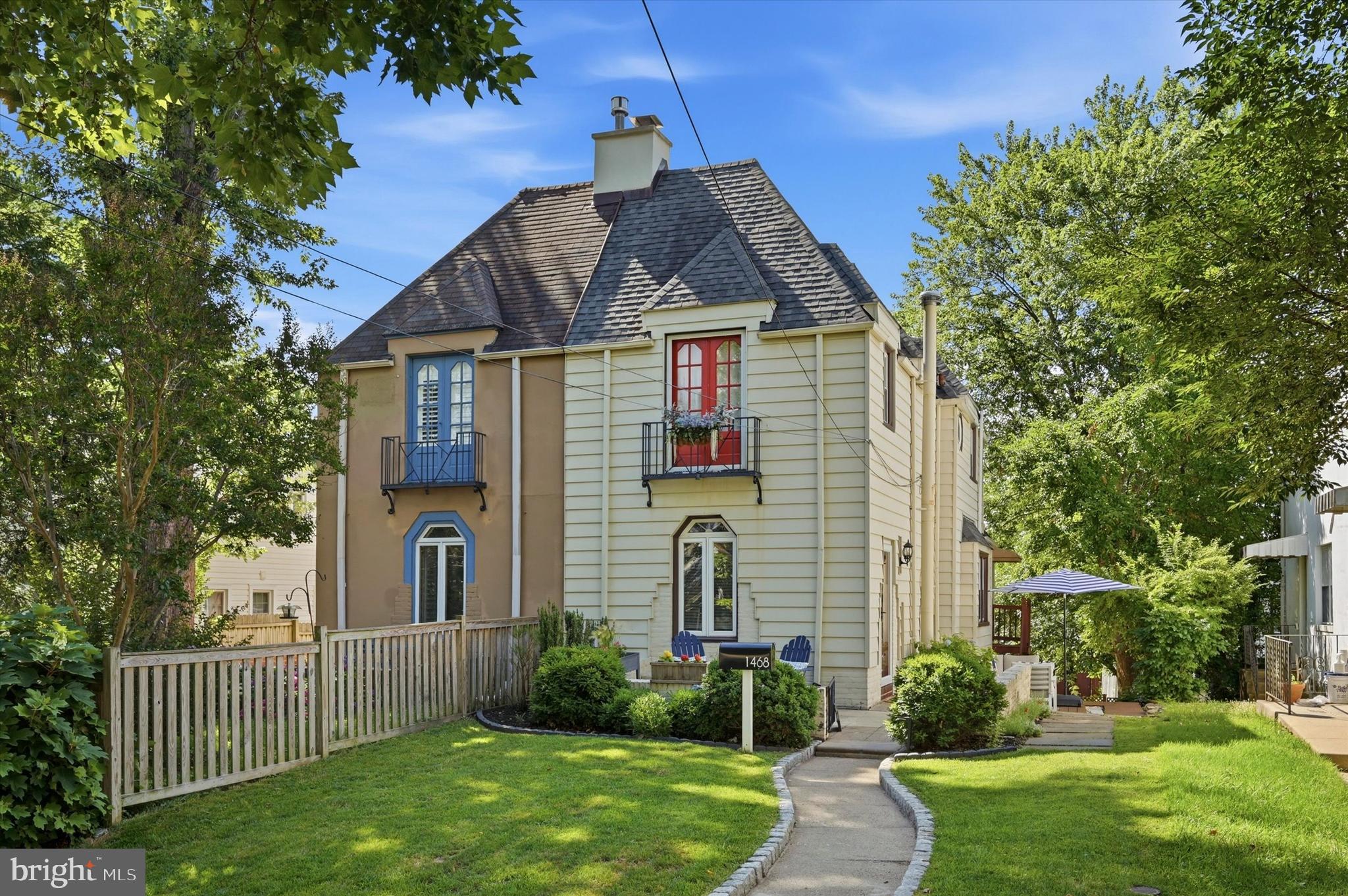 1468 Hampstead Road Wynnewood, PA 19096 - Photo 2 of 29 a front view of a house with garden