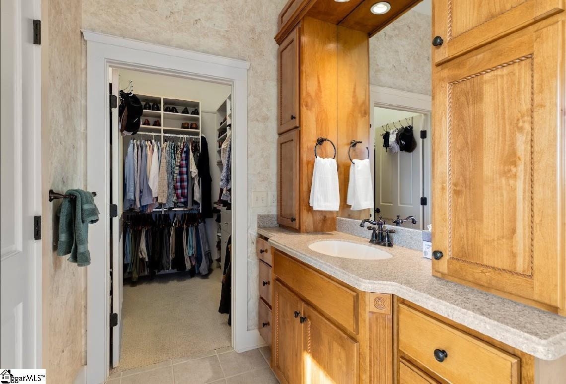 134 Ridgerunner Way Travelers Rest, SC 29690 - Photo 17 of 35 Main level, showing 1 of 2 walk in closets (His and Hers)