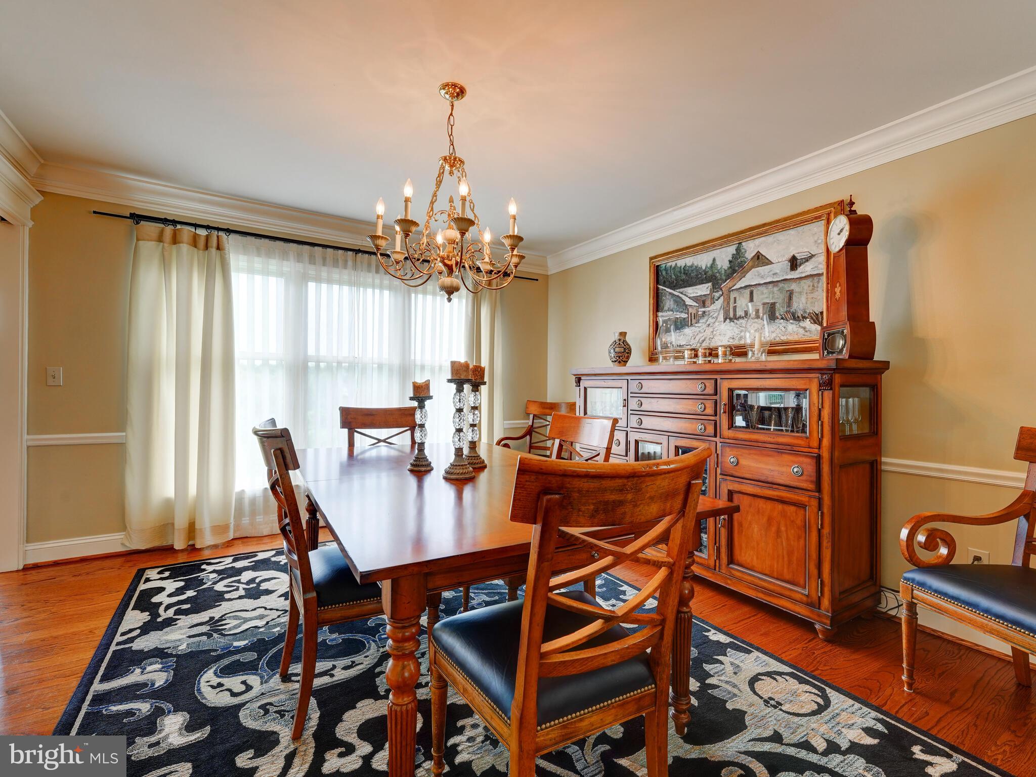 216 Line Road Malvern, PA 19355 - Photo 8 of 38 a view of a dining room with furniture and wooden floor