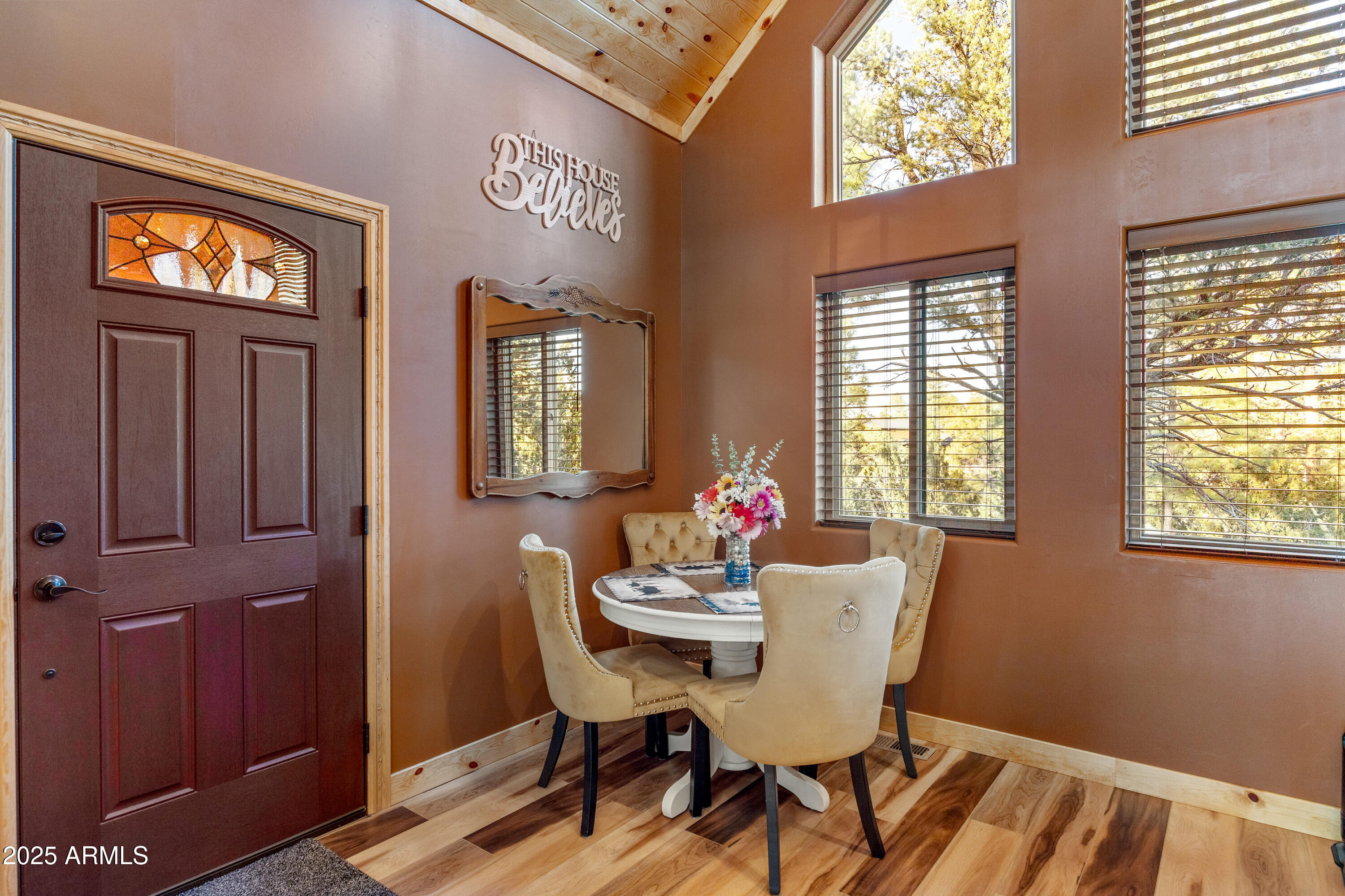 3334 Sawmill Ridge Loop Heber, AZ 85928 - Photo 11 of 58 a view of a dining room with furniture and window