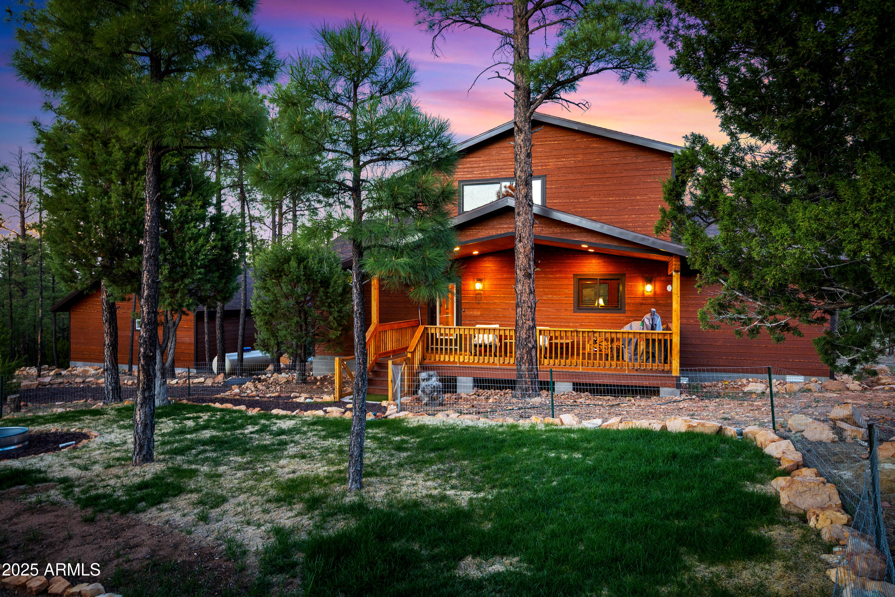 3334 Sawmill Ridge Loop Heber, AZ 85928 - Photo 50 of 58 a view of a house with backyard and sitting area