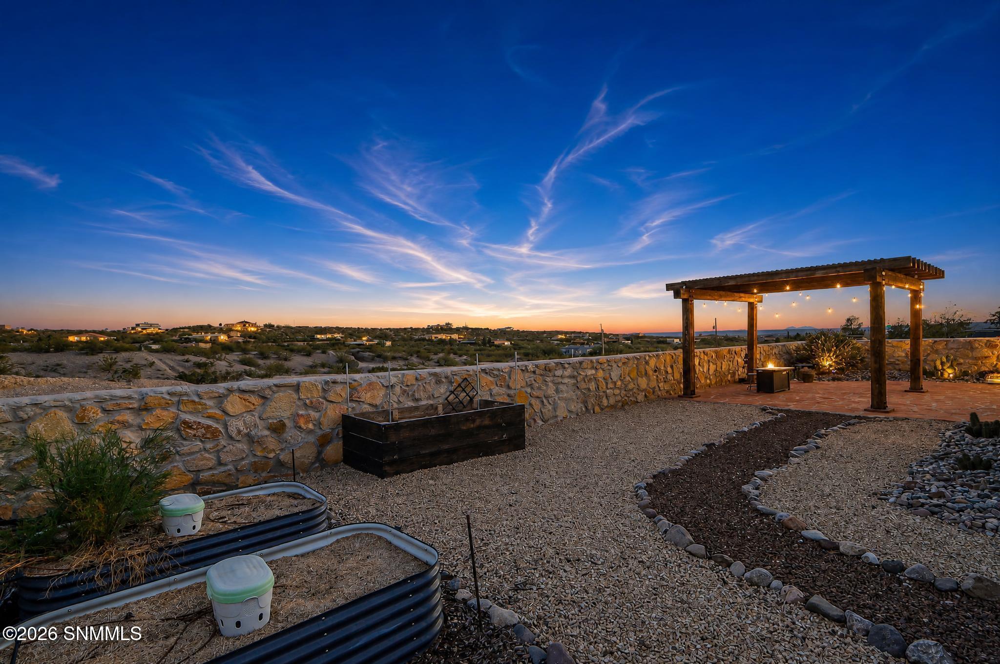 1963 Guamis Road Las Cruces, NM 88012 - Photo 36 of 42 backyard pic