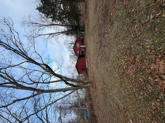 a view of balcony with wooden floor