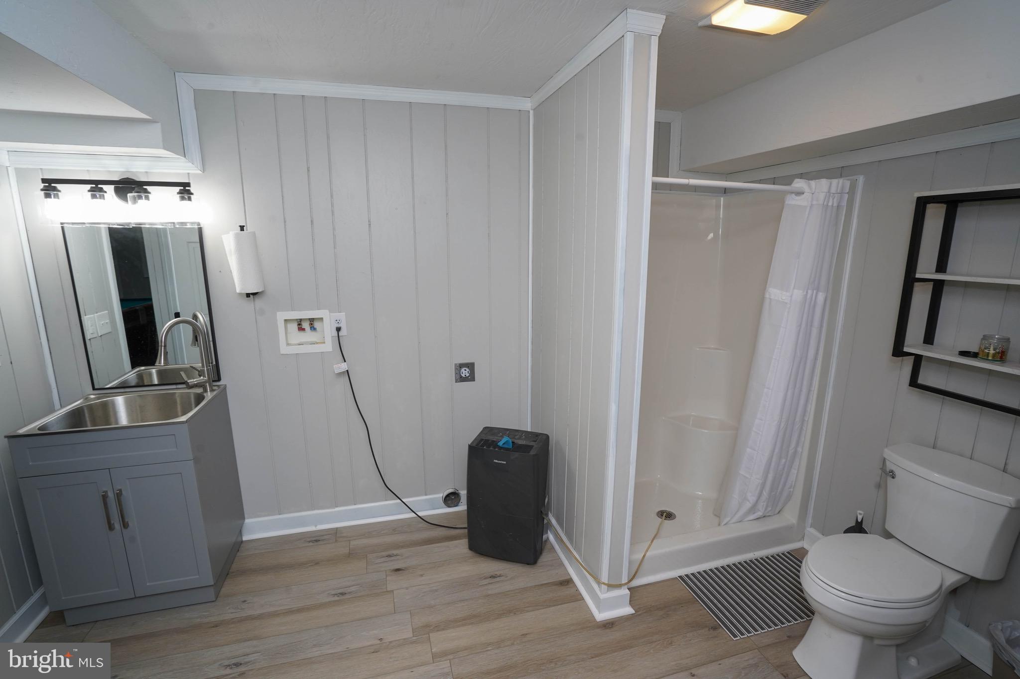639 Beckmans Peninsula Road Swanton, MD 21561 - Photo 60 of 69 lower level full bath/laundry