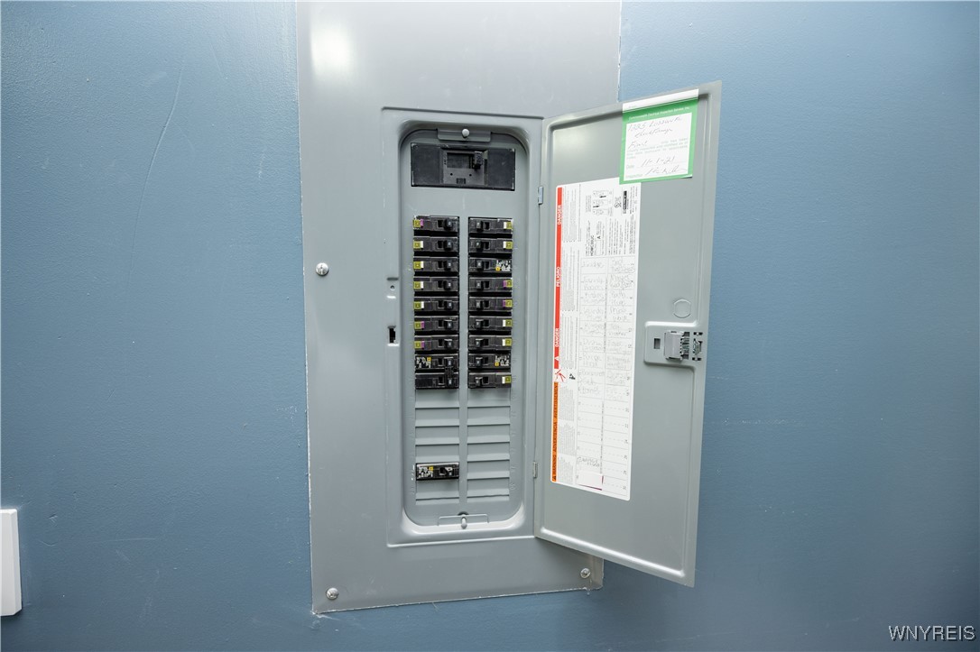 1225 Losson Road Cheektowaga, NY 14227 - Photo 39 of 47 Electric panel in garage. 150 amp service.