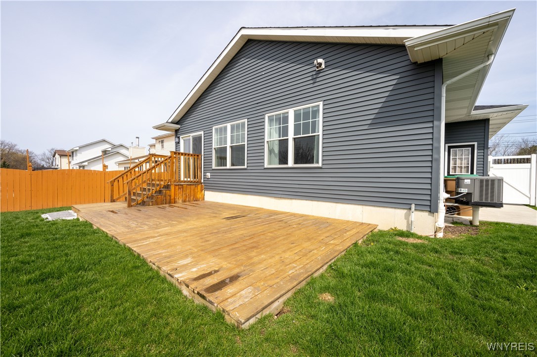 1225 Losson Road Cheektowaga, NY 14227 - Photo 41 of 47 Wood deck.