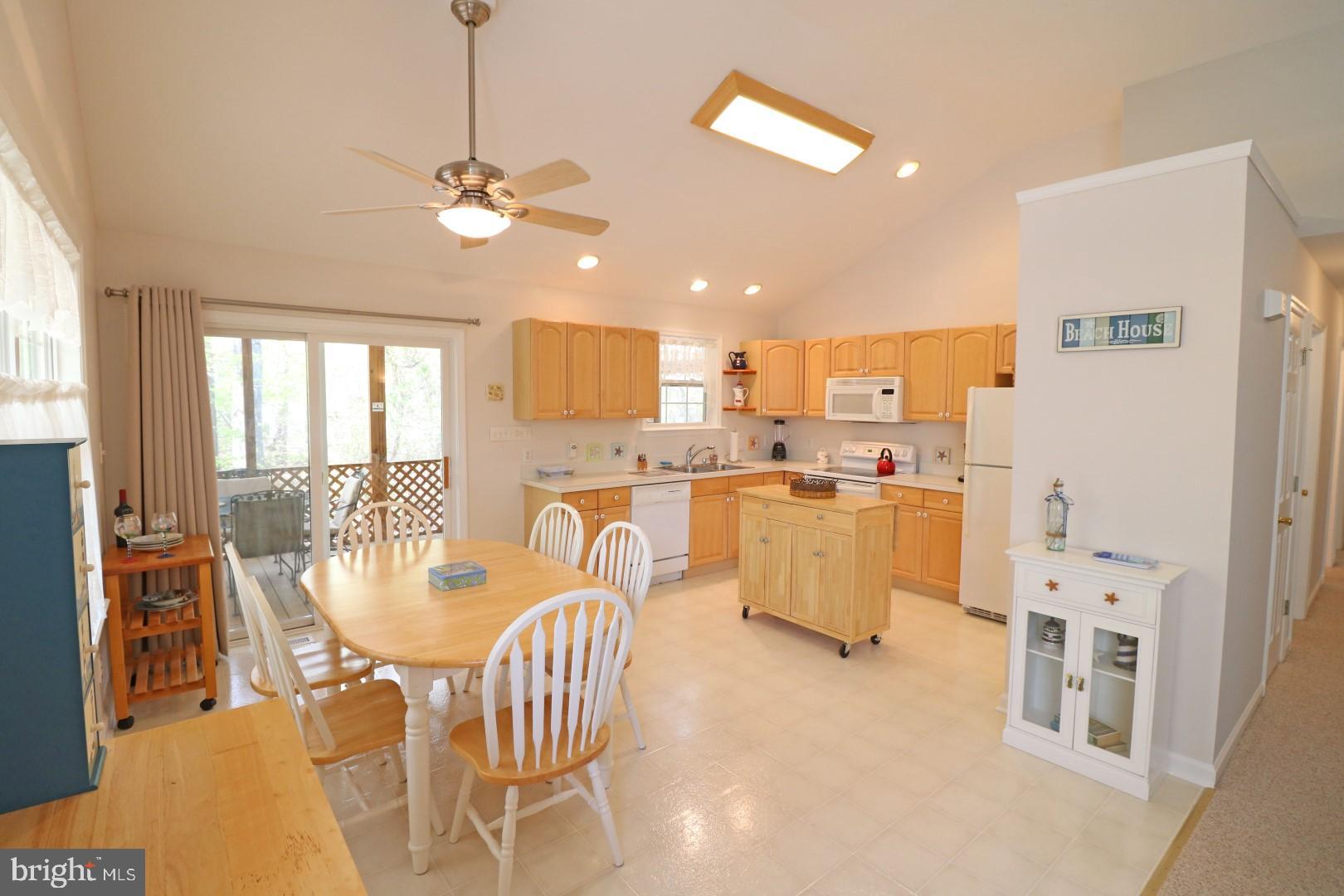 39 Gloucester Road Ocean Pines, MD 21811 - Photo 2 of 24 Light and Bright Dining Area and Kitchen