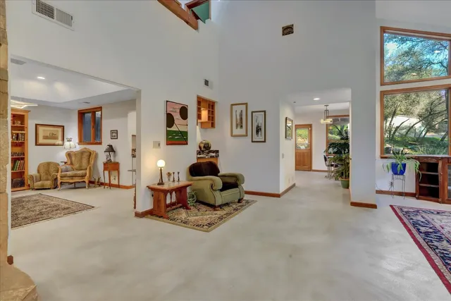 a room with furniture and a flat screen tv