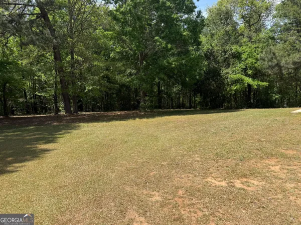 a view of a swimming pool with an outdoor space
